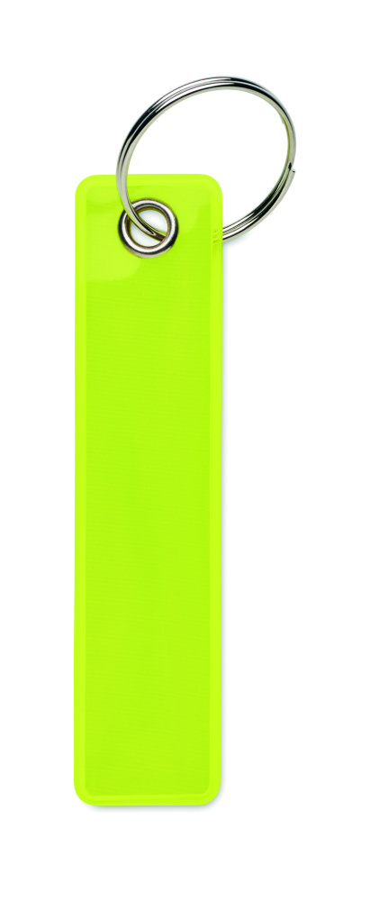 Логотрейд pекламные подарки картинка: Reflective key ring in PVC